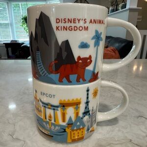 Starbucks You Are Here Disney Mugs
